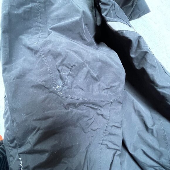 The North Face Mens Hooded Windbreaker Jacket Small Black Packable Outdoor Zip - Picture 8 of 9